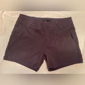 Plum Prana size 8 shorts